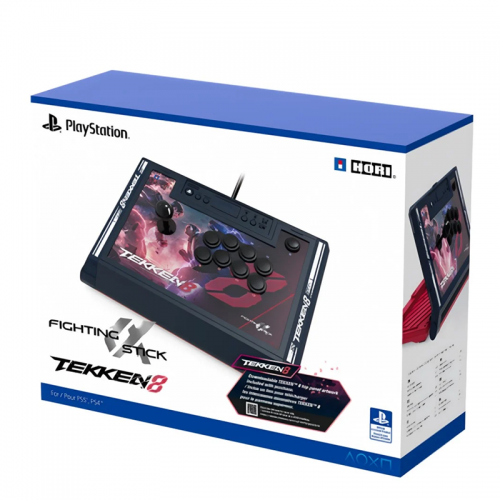 HORI Fighting Stick Alpha Tekken 8 Edition For PS5 - PS4 - PC Compatible | SPF-037U